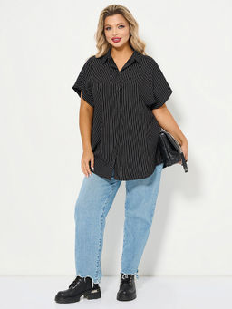 Рубашка 0293-1а черный кварц