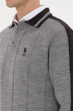 Erkek Gri Kazak - U.s. polo assn фото 7