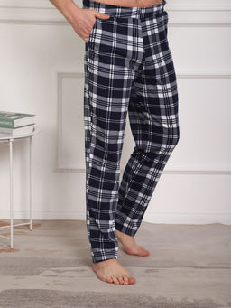 Брюки мужские Легион сине-белый/клетка