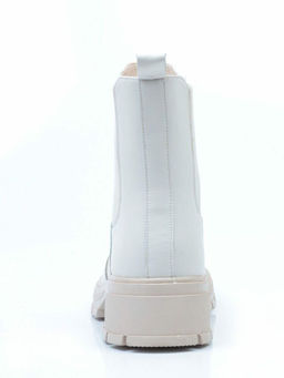 01-5253-2 BEIGE Ботинки демисезонные (натуральная кожа, байка)