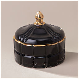 ШКАТУЛКА LOVELY BLACK 10,5Х10,5Х10 СМ