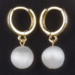 Серьги из Селенита
