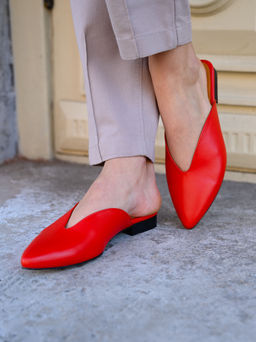 Мюли 1001.34104bl.Красный