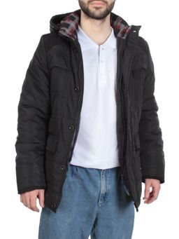 J83010 BLACK Куртка мужская зимняя NEW B BEK (150 гр. синтепон) - Фабричный китай фото 6