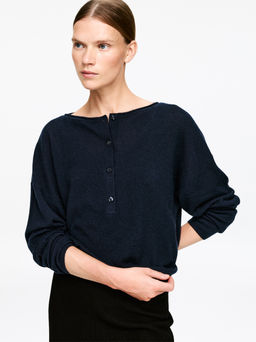 Jersey de cuello barco en cachemir puro - H&m фото 3