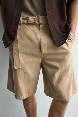 BERMUDA REGULAR FIT SEERSUCKER / Rayas - Zara фото 5