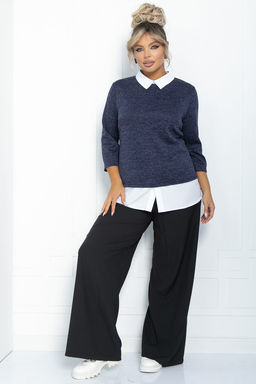 Джемпер Город контрастов - Lt collection фото 25