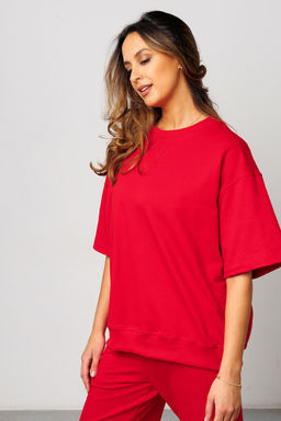 Костюм брючный с футболкой 403RED