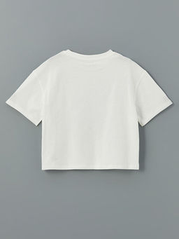 Bisiklet Yaka K?z ?ocuk Ti??rt ve ?ort Etek