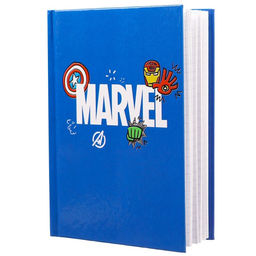 Блокнот А6, 40 листов в твёрдой обложке, MARVEL, Мстители  фото 3
