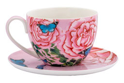 Чашка с блюдцем Розы, 0,4 л - Maxwell & Williams фото 4