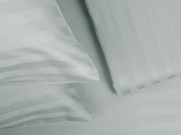 Комплект постельного белья 4254/1-БЧ Дуэт сатин рис."14-4504" цв. серо-бирюзовый 2*2