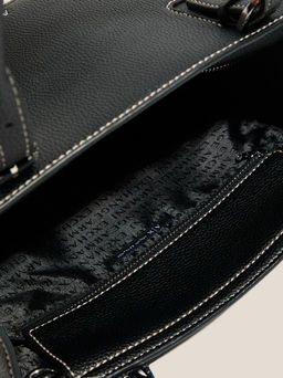 Женский тоут ARMANI EXCHANGE KATE Артикул 4368410, черный  фото 4