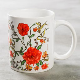 Кружка сублимация Милая мамочка цветы, 320 мл, с нанесением - Дарим Красиво фото 3