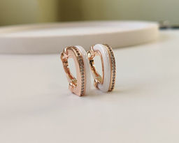 Серьги с керамикой