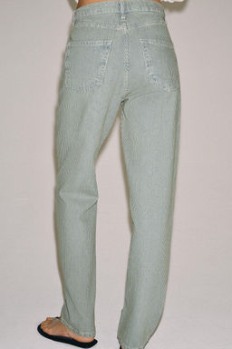 JEANS ZW COLLECTION RECTOS TIRO BAJO RAYAS / Rayas