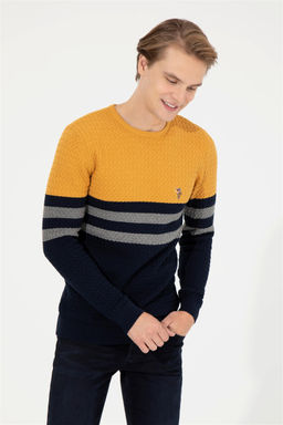 Мужской темно-синий свитер Скидка 30% на трикотаж в корзине - U.s. polo assn фото 4