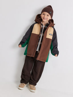 ACOOLA / Куртка детская для мальчиков Latte коричневый  фото 2