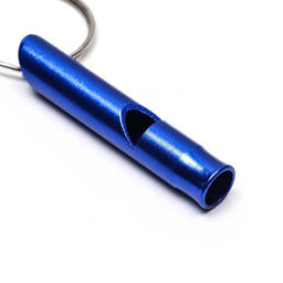 Цена за 12 шт. Свисток металлический малый для собак, 4,6 х 0,8 см, фасовка 12 шт, микс цветов - Пижон фото 2