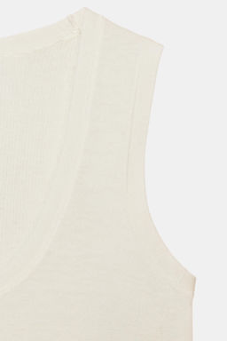 EXTRA-FINE WOOL BLEND TOP - Zara фото 3