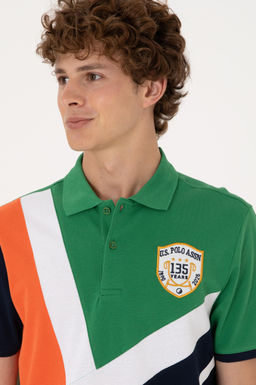 Erkek Regular Fit Polo Yaka Ye_il Ti__rt Sepette S_rpriz _ndirim - U.s. polo assn фото 2