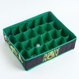 Органайзер для хранения белья, кофр 24 ячейки Avocado, 353010 см - See you home фото 5