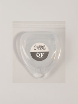 Цена за 2 шт. Контейнер для протезов, стоматологический, 8×7×3 см, прозрачный