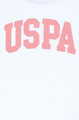 K_z _ocuk Beyaz Basic Ti__rt Sepette S_rpriz _ndirim - U.s. polo assn фото 4