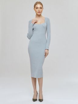 KDM 210727 - grey blue Платье Женское