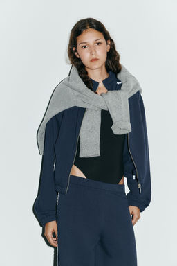 WIDE PLUSH TROUSERS WITH LACE - Zara фото 2