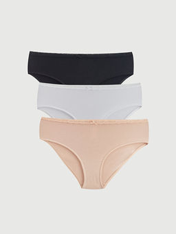 Dantel Detayl? Bikini K?lot 3l? Paket