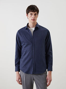 Slim Fit Uzun Kollu Erkek G?mlek