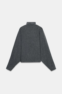 HIGH NECK T-SHIRT - Zara фото 6