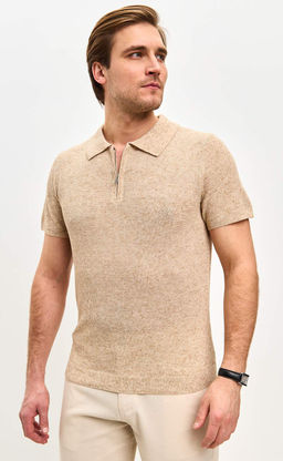 Футболка лен F111-07LN l.beige - Fine joyce фото 10