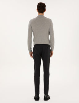 Siyah Slim Fit Kanvas Pantolon - Pierre cardin фото 4