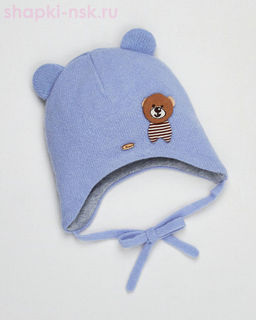 Пегас Шапка с ушками для мальчика (42-48)