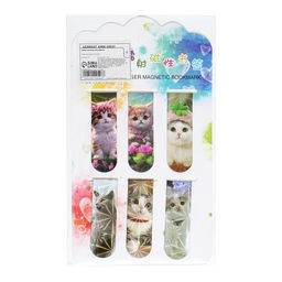 Набор закладкок для книг магнитных 6 штук МИКС Котята - Calligrata фото 13