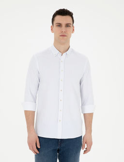 Saks Slim Fit Uzun Kollu G_mlek