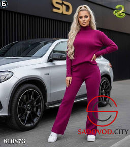 Женский костюм вязанный - Bruno фото 9