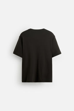 SUPIMA ® COTTON REGULAR FIT T-SHIRT - Zara фото 8