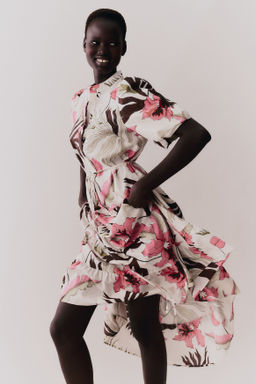 Vestido largo de algod?n - H&m фото 10