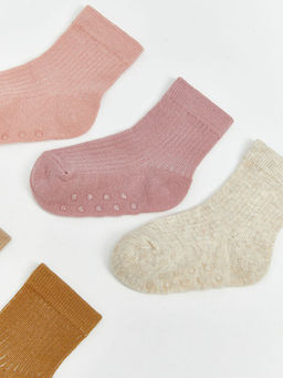 Basic K?z ?ocuk Soket ?orap 5li