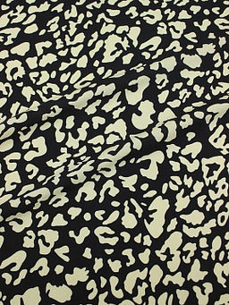 Штапель Саванна цв.черный, СОРТ2, ш.1.4м, вискоза-100%, 90гр/м.кв