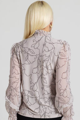 Блузка женская 7093/03/Бежевый - Rise фото 4