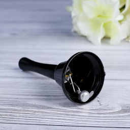 Колокольчик металлический, звонок настольный Funk, 12.5×5 см, микс