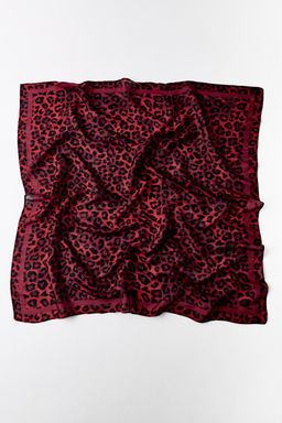 ANIMAL PRINT MODAL AND SILK SCARF - Zara фото 5