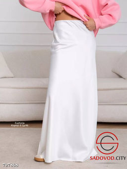 Юбка женская из шелка длинная - Bruno фото 6