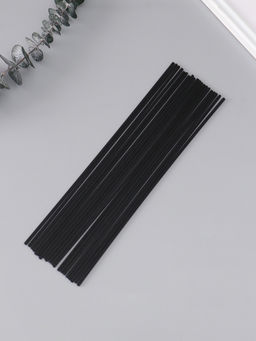 Цена за 2 шт. Набор палочек для диффузора фибровых «Чёрная», 20 шт., 0.3×0.3×25 см