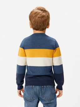 ACOOLA / Джемпер детский для мальчиков Ervin полоска  фото 3