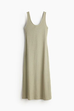 Maxivestido de punto con textura - H&m фото 4